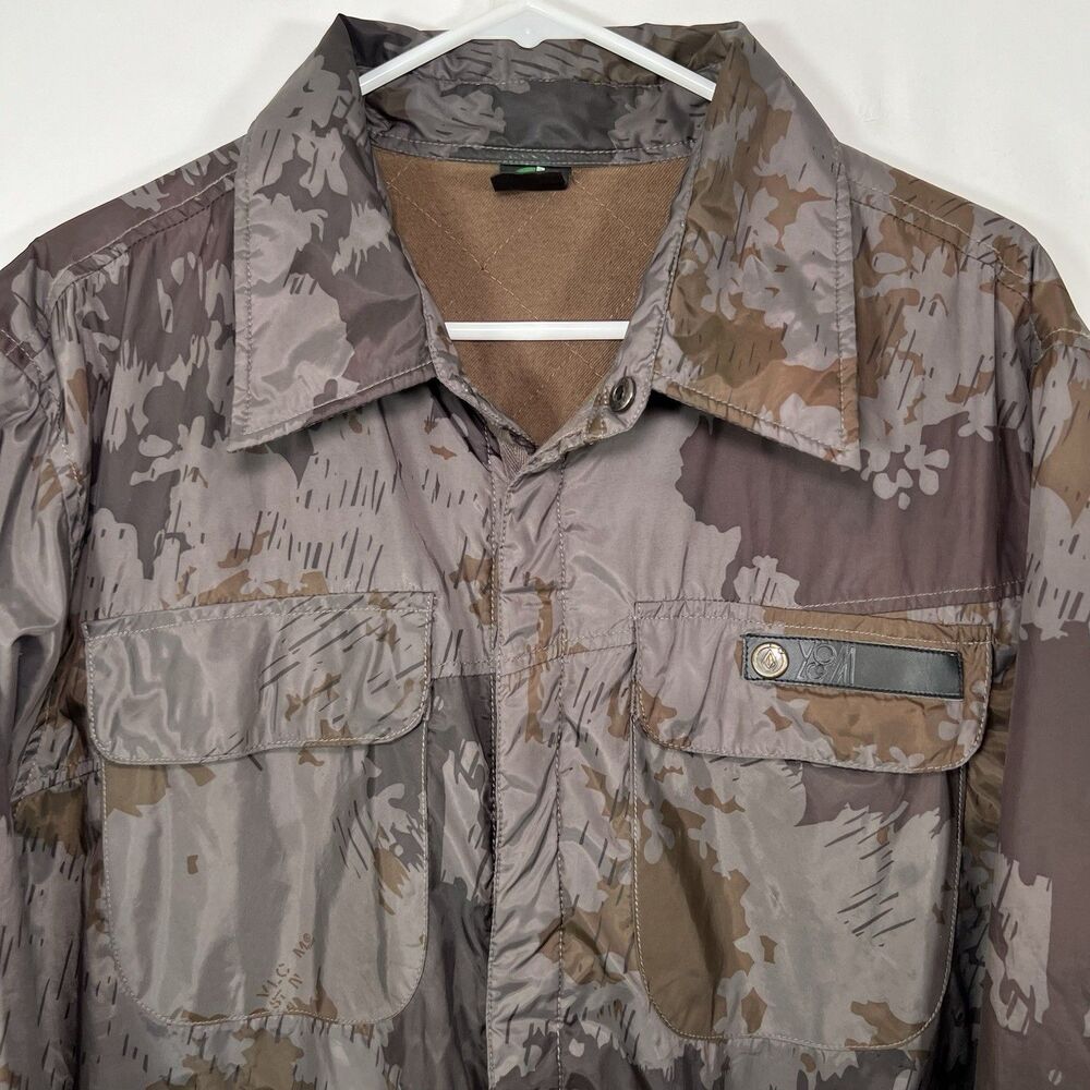 Volcom V Line Science Full Snap Front Jacket Mens… - image 2